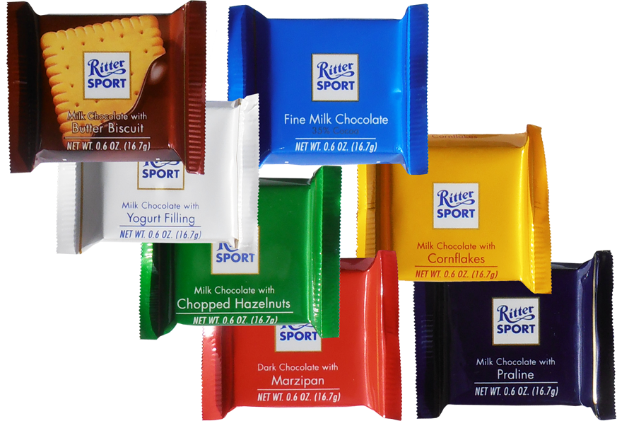 Ritter Sport Chocolates